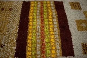 Gray Geometric 6X8 Indo-Gabbeh Oriental Rug