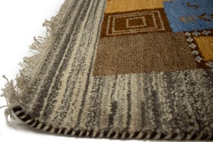 Multicolored Tribal 6X8 Indo-Gabbeh Oriental Rug