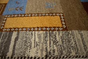 Multicolored Tribal 6X8 Indo-Gabbeh Oriental Rug