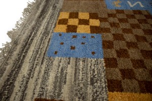 Multicolored Tribal 6X8 Indo-Gabbeh Oriental Rug