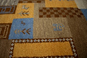 Multicolored Tribal 6X8 Indo-Gabbeh Oriental Rug
