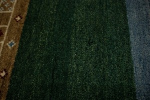 Multicolored Stripes Tribal 4X6 Indo-Gabbeh Oriental Rug