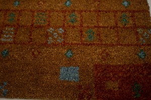 Multicolored Tribal Stripes 4X6 Indo-Gabbeh Oriental Rug
