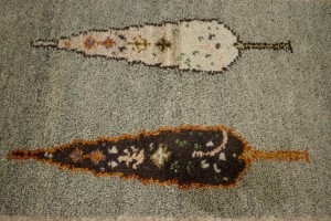 Cream Tribal Pictorial 4X6 Indo-Gabbeh Oriental Rug
