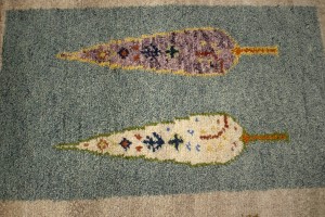 Cream Tribal Pictorial 4X6 Indo-Gabbeh Oriental Rug