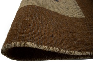 Beige Tribal 5X7 Indo-Gabbeh Oriental Rug