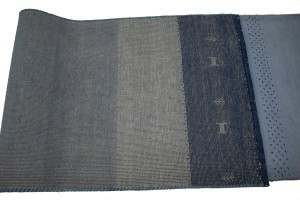 Blue Tribal 3X13 Indo-Gabbeh Oriental Runner Rug