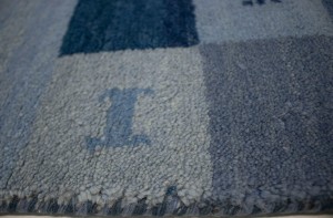 Blue Tribal 3X13 Indo-Gabbeh Oriental Runner Rug