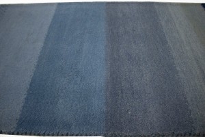 Blue Tribal 3X13 Indo-Gabbeh Oriental Runner Rug