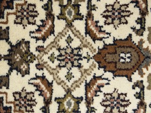 Cream Floral Tribal 3X5 Indo-Bidjar Oriental Rug