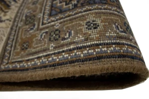 Cream Floral Tribal 3x5 Indo-Bidjar Oriental Rug