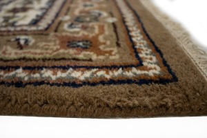Cream Floral Tribal 3X5 Indo-Bidjar Oriental Rug