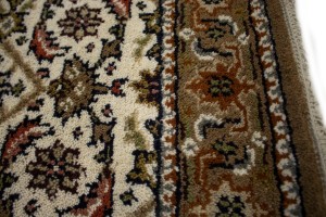 Cream Floral Tribal 2'5X4'7 Indo-Bidjar Oriental Rug
