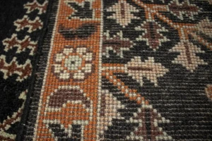 Black Floral 9X12 Tree of Life Chobi Oriental Rug