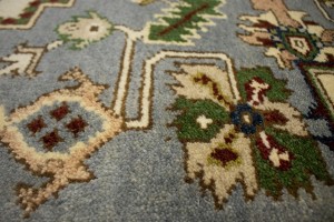 Gray Tribal Geometric 8X10 Heriz Serapi Oriental Rug