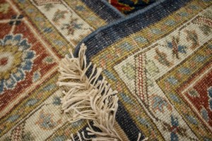 Hale Navy Traiditional 6X9 Heriz Serapi Oriental Rug