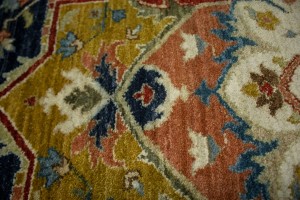 Hale Navy Traiditional 6X9 Heriz Serapi Oriental Rug