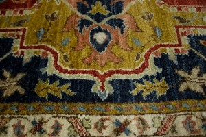 Hale Navy Traiditional 6X9 Heriz Serapi Oriental Rug
