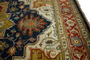 Hale Navy Traiditional 6X9 Heriz Serapi Oriental Rug