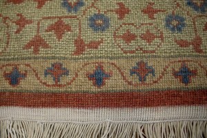 Orange-red Geometric 6X9 Mamluk Oriental Rug