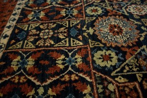 Hale Navy Geometric 6X9 Mamluk Oriental Rug