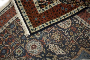 Hale Navy Geometric 6X9 Mamluk Oriental Rug