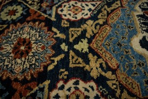 Hale Navy Geometric 6X9 Mamluk Oriental Rug