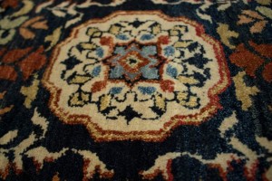 Hale Navy Geometric 6X9 Mamluk Oriental Rug