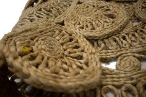 Reversible Braided Style 4X4 Jute Modern Round Rug