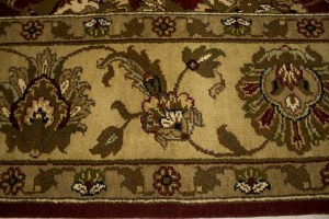 Red Floral 8X10 Indo-Kashan Oriental Rug