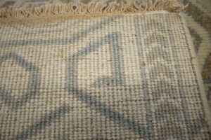 Cream Geometric 5X8 Contemporary Rug