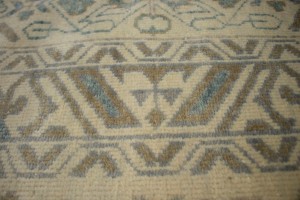 Cream Geometric 5X8 Contemporary Rug