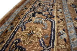 Rust Tribal Geometric 8X10 Indo-Karajeh Oriental Rug