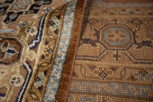 Rust Tribal Geometric 8X10 Indo-Karajeh Oriental Rug