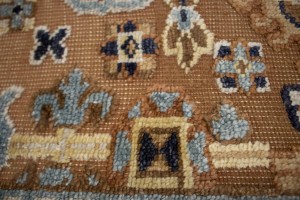 Rust Tribal Geometric 8X10 Indo-Karajeh Oriental Rug