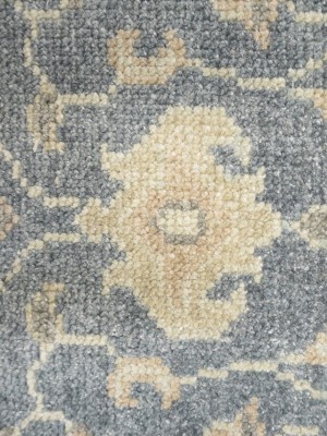 Slate Floral Transitional 4X6 Oriental Rug