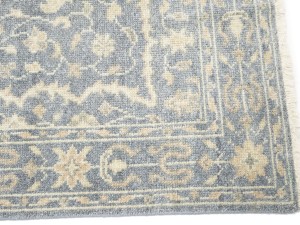 Slate Floral Transitional 4X6 Oriental Rug