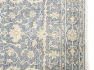 Slate Floral Transitional 4X6 Oriental Rug