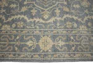 Muted Slate Floral 5x8 Modern Oriental Rug