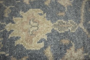 Muted Slate Floral 5x8 Modern Oriental Rug