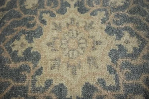 Slate Floral Transitional 8X10 Oriental Rug