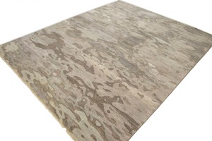 Multicolored Abstract 8X10 Oriental Modern Rug