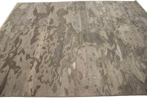 Multicolored Abstract 8X10 Oriental Modern Rug