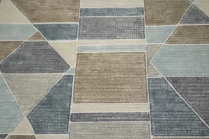 Multicolored Geometric 5X8 Modern Oriental Rug