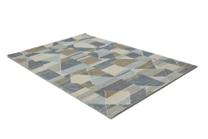 Multicolored Geometric 5X8 Modern Oriental Rug