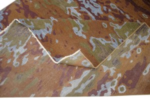 Multicolored Abstract 8X10 Oriental Modern Rug