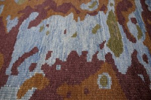 Multicolored Abstract 8X10 Oriental Modern Rug