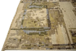 Multicolored Abstract 8X10 Oriental Modern Rug