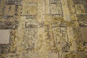 Multicolored Abstract 8X10 Oriental Modern Rug