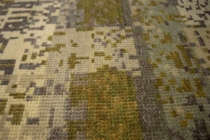 Multicolored Abstract 8X10 Oriental Modern Rug